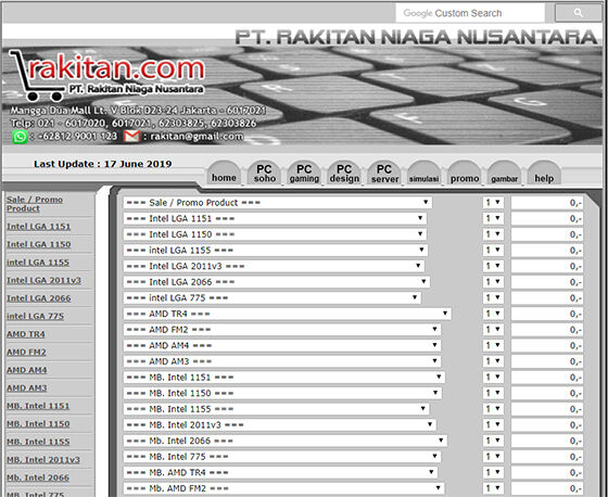 5 Website Untuk Simulasi Harga Rakit PC 6 F7cf8