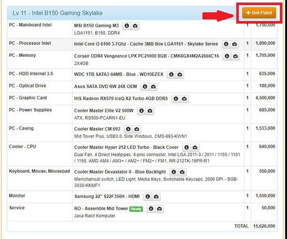 5 Website Untuk Simulasi Harga Rakit PC 9 D65a4
