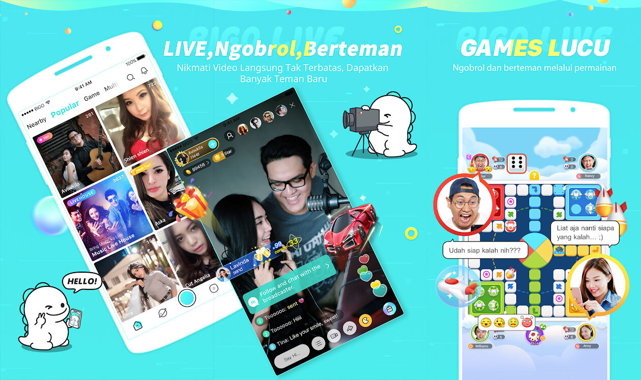 Aplikasi Live Streaming Bigo 44223