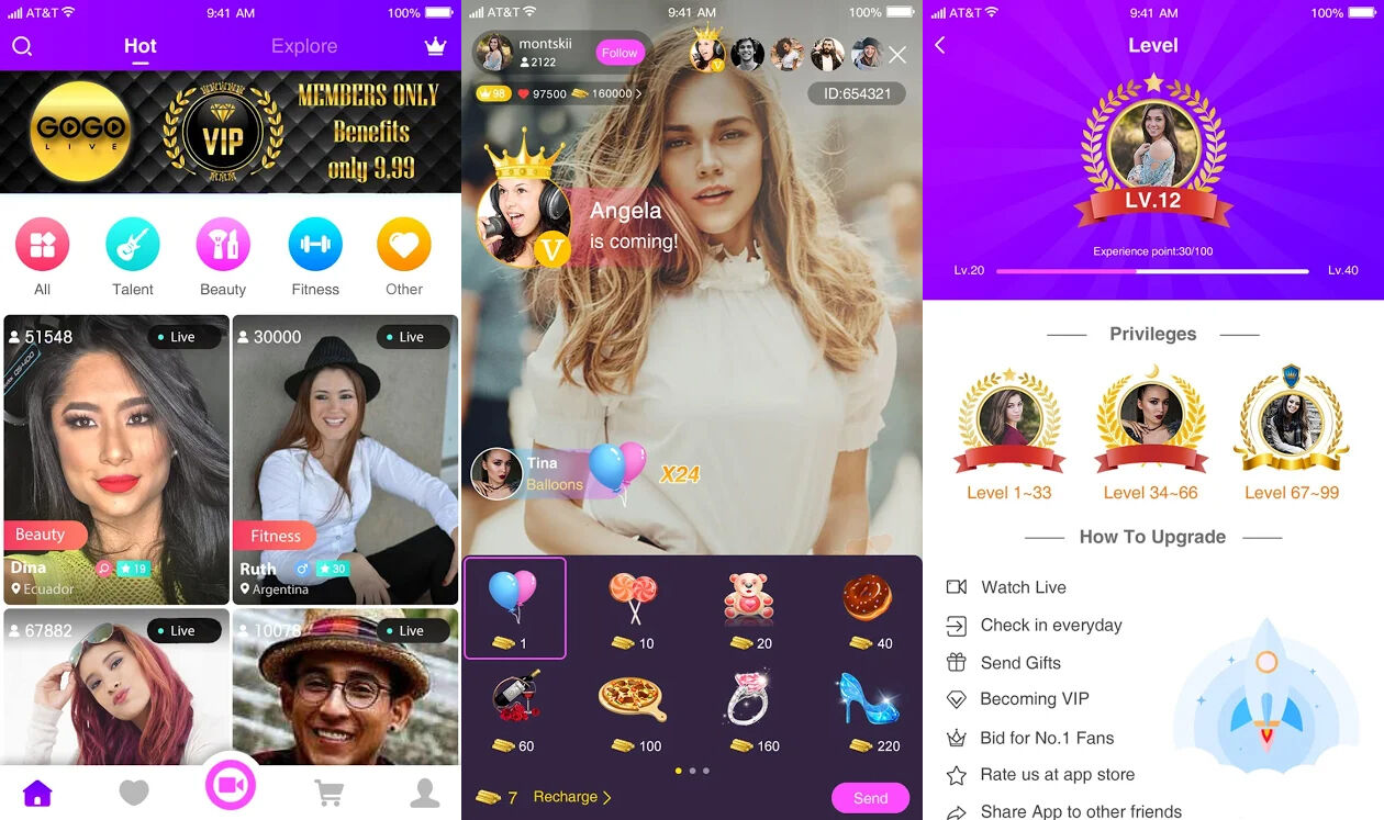 Aplikasi Live Streaming No Banned Gogo Live 5ba5e
