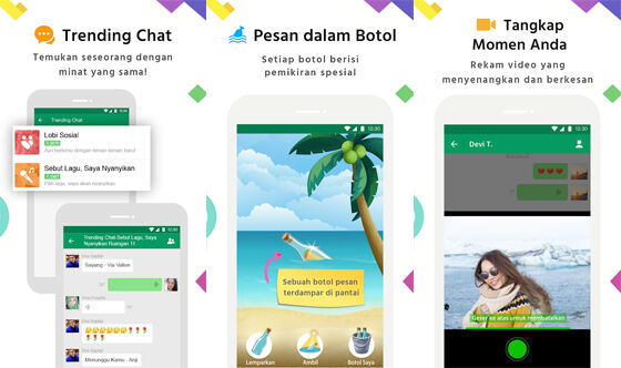 Aplikasi Mencari Teman Sekitar Michat C543c