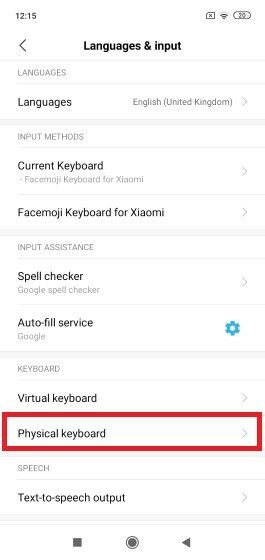 Cara Menggunakan Keyboard Fisik Di HP Fisik 2 E775e