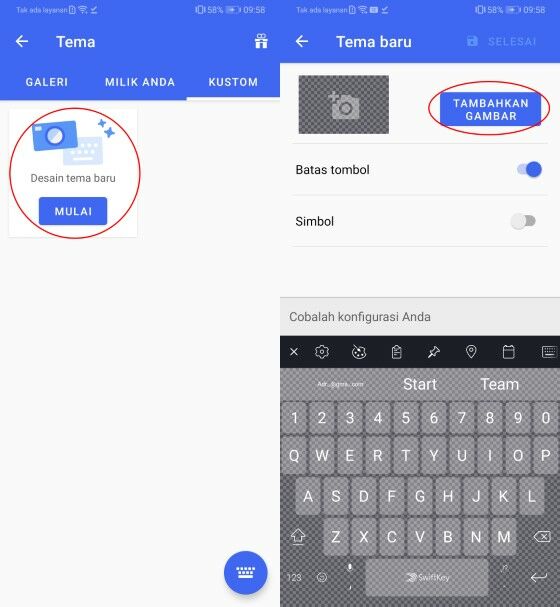 Tema Keyboard Foto Sendiri 2c 0cfa2
