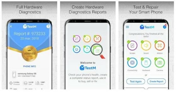 Aplikasi Untuk Cek Fungsi HP 7 C411a