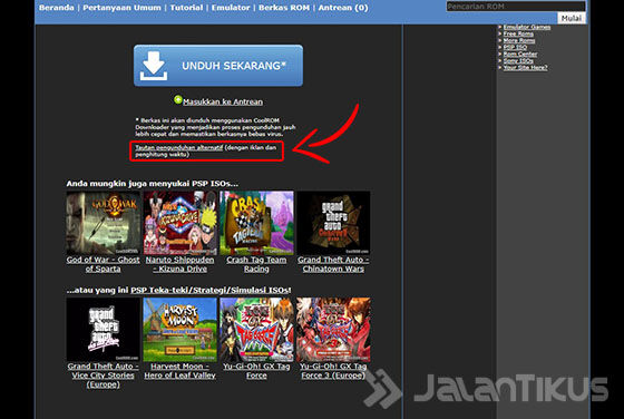 Cara Download Game Ppsspp Iso Di Coolrom 03 5891a
