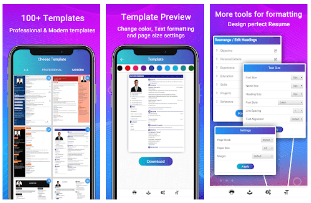 Resume Builder App 1 0c252