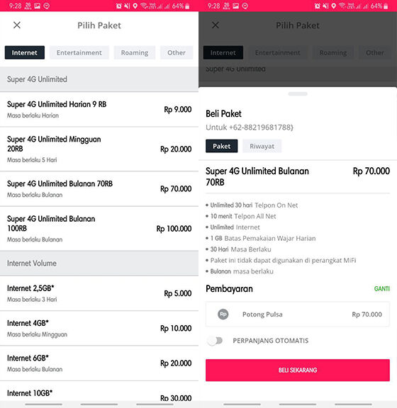 Daftar Paket Smartfren 2 05032