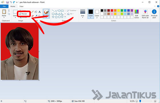 Cara Mengecilkan Foto Paint 01 A76bd