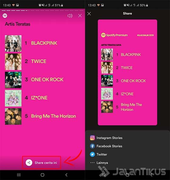 Cara Share Spotify Wrapped 2019 Android 03 3b0c7