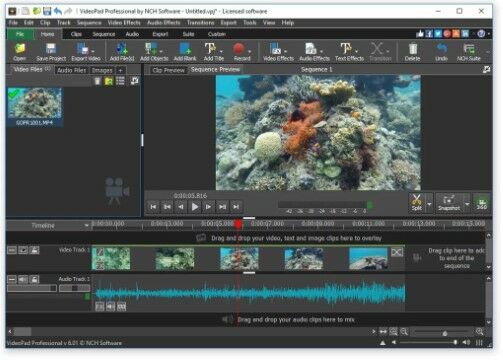 VideoPad Video Editor A6518