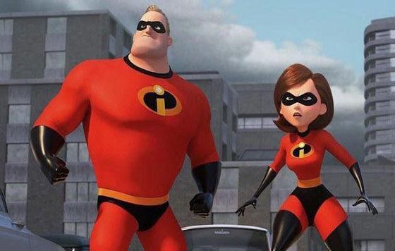 Mr Incredible Elastigirl D3a00