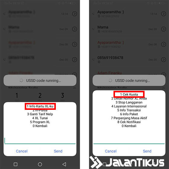 Cara Mengecek Paketan Xl Ce342