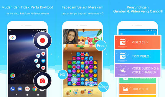 Aplikasi Perekam Layar Super Screen Recorder 7fca7