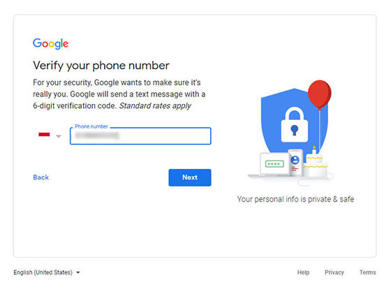 Cara Membuat Email Tanpa No HP Di Komputer D113c
