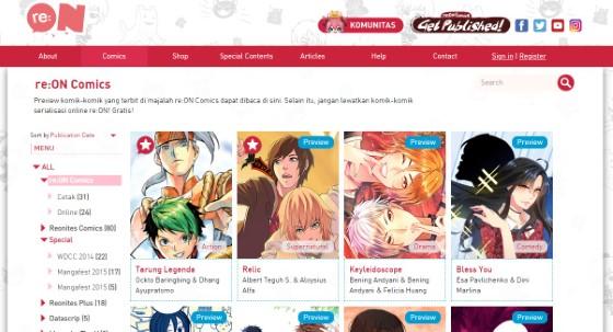 20 Situs Aplikasi Baca Komik Online Gratis Bahasa Indo Jalantikus