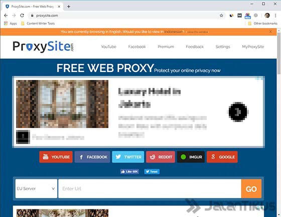 Cara Buka Web Terblokir Tanpa Aplikasi B7131