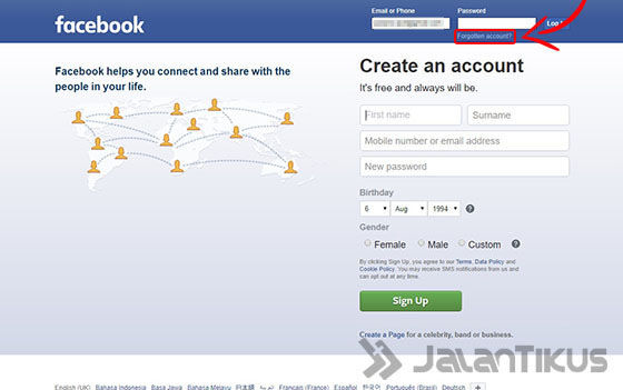 Cara Hack Facebook Lewat HP Tanpa Email 36092