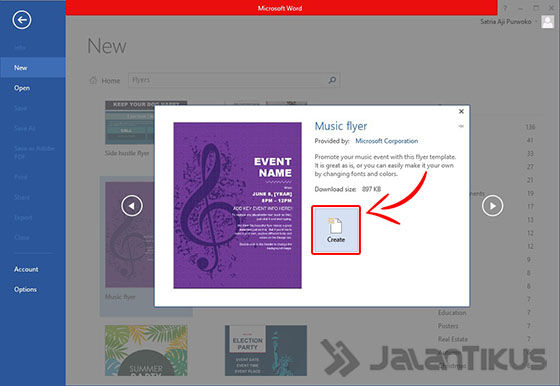 Cara Membuat Poster Dengan Microsoft Word 02 Bf232