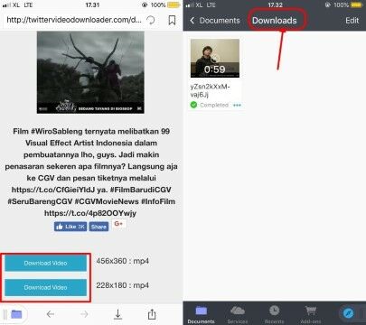Cara Download Video Di Twitter Ios 607aa