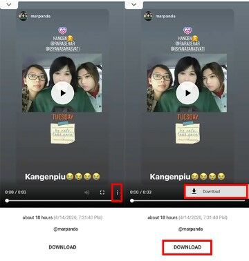 Cara Download Instastory Tanpa Aplikasi 23c39