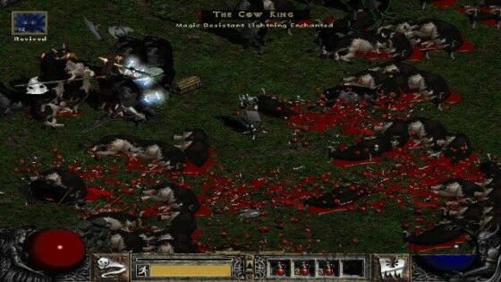 Mitos Video Game Cow Level Custom B493a