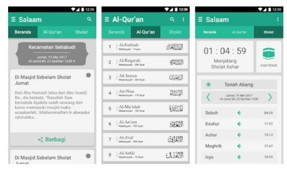 Aplikasi Jadwal Sholat Terbaik Android D5f13