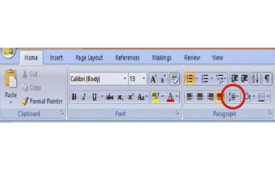 Cara Mengatur Spasi Di Word 2013 79daa