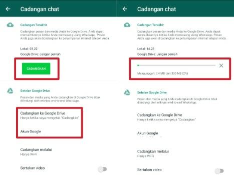 Cara Memindahkan Whatsapp Backup3 Custom Bf007