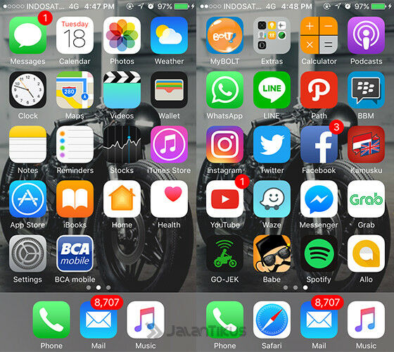 Cara Menyembunyikan Aplikasi Di Iphone 6 E217e