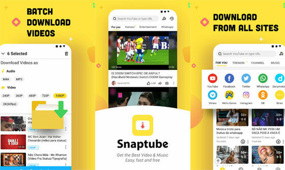 Aplikasi Download Video Snaptube F031e
