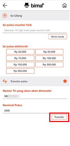 Cara Transfer Pulsa 3 Tri Terlengkap Terbaru 2020 Jalantikus