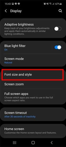 Cara Mengganti Font Oppo Fa37c