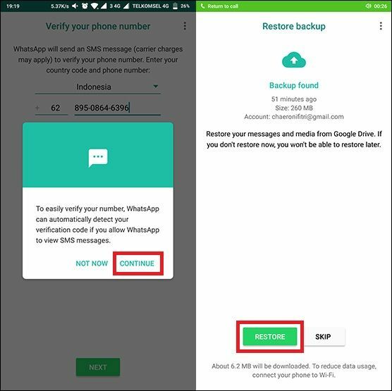 Cara Mengembalikan Akun Whatsapp Yang Terhapus Di Iphone 1c3b8