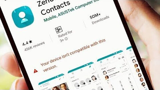 Perangkat Anda Tidak Kompatible Dengan Versi Ini B33f4