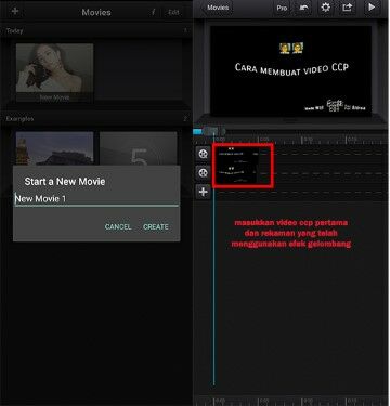 Cara Membuat Transisi Di Cute Cut