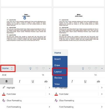 Cara Mengatur Margin Skripsi E2549