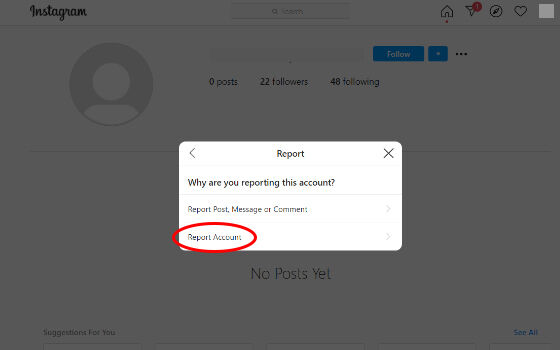 Cara Report Akun IG D9f43