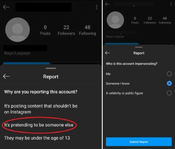 Cara Report Akun Ig Palsu De67a