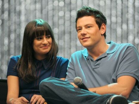 Lea Michele Cory Monteith D0b82
