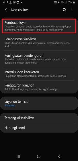 Google Talkback Samsung 64048