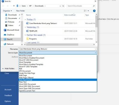 Cara Membuka Microsoft Word Yang Terkunci Di Windows 10 Cbb4e