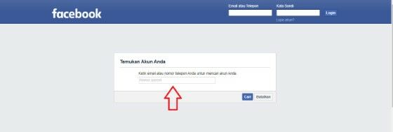 Cara Mencari Akun Facebook Yg Hilang F3a91