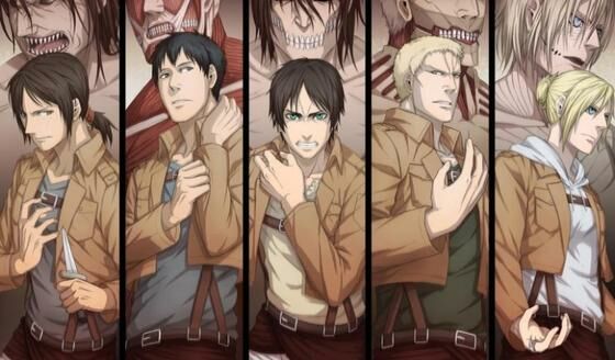 Pasukan Pengintai Attack On Titan Ea432