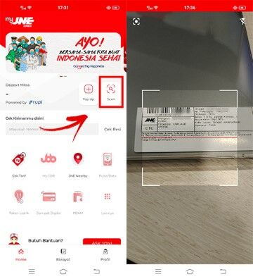 Cara Cek Paket Jne Tanpa No Resi Dengan Resi Jalantikus