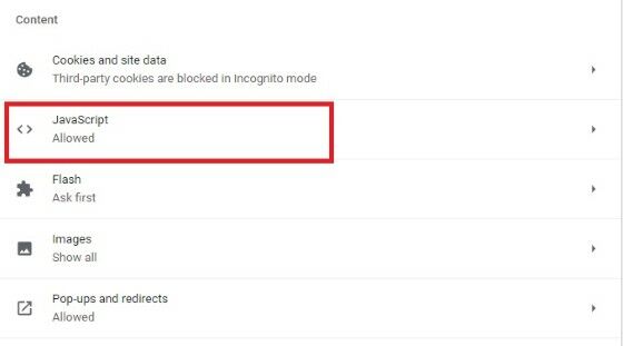 Cara Mengaktifkan Javascript Di Chrome 650d4