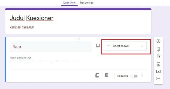 Cara Membuat Kuesioner Online Google Form 52ac3