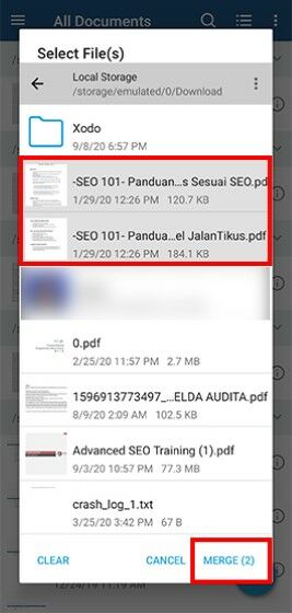 Cara Menggabungkan File Bentuk Pdf D10fb