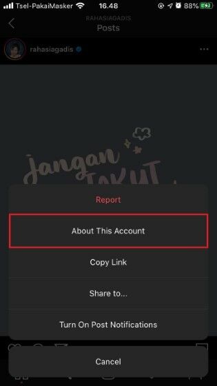 Copas Caption Instagram D716d