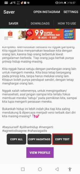 Copy Paste Caption Ig 05398
