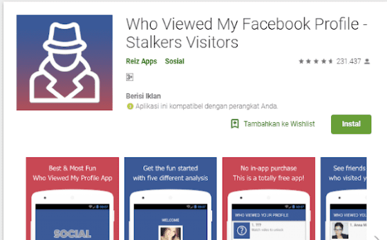 Cara Melihat Facebook Dilihat Orang 33a7b